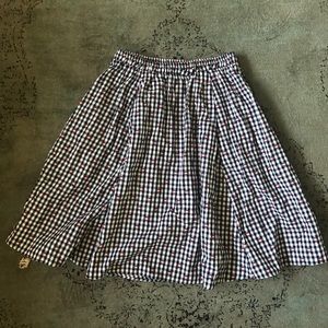 Maeve High-Waisted Elastic Skirt